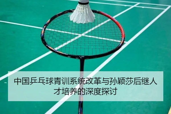 中国乒乓球青训系统改革与孙颖莎后继人才培养的深度探讨